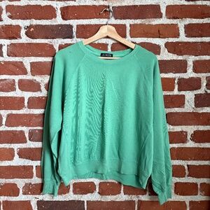🍃 J.Crew 100% Cotton French Terry Sweatshirt – Size M